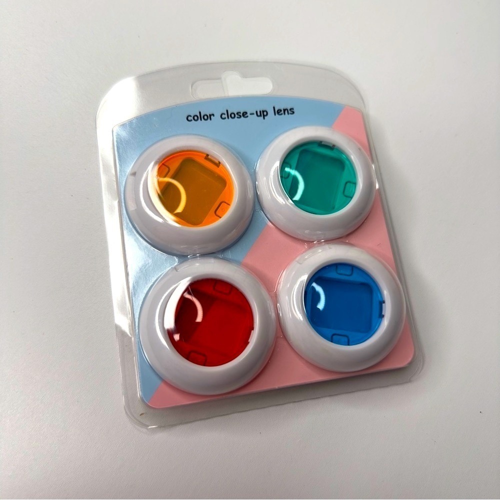 Instax‎ Instant Camera Lens Filters Colors Green Orange Red Blue Tint Universal